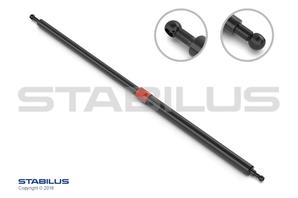 Variklio gaubto dujinė spyruoklė STABILUS 011592