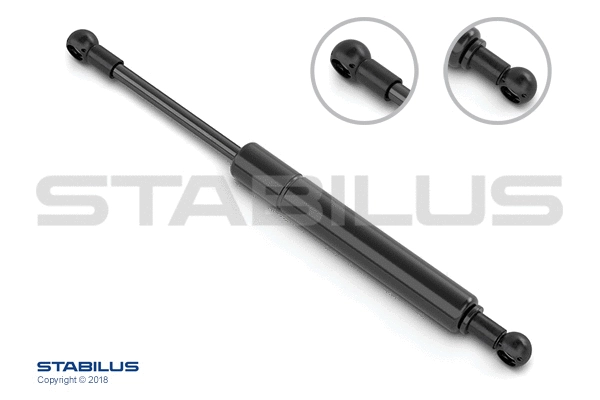 Koja valdomo stovėjimo stabdžio dujinė spyruoklė STABILUS 0157PD