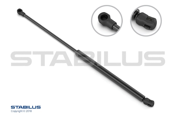 Bagažinės dujinė spyruoklė STABILUS 0624KV