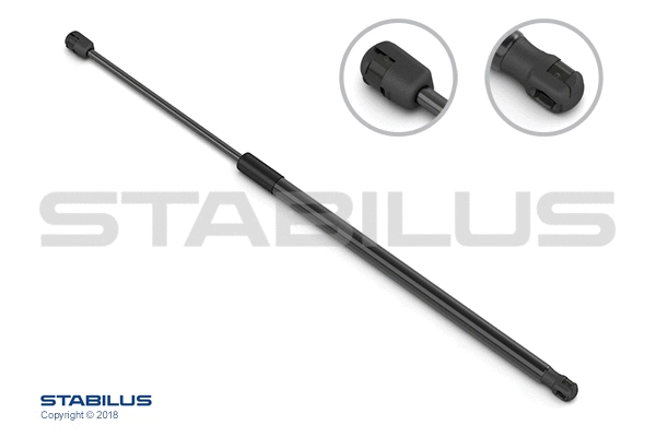 Bagažinės dujinė spyruoklė STABILUS 0756VX