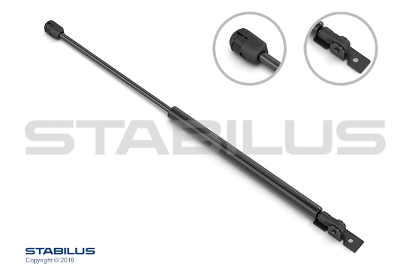 Variklio gaubto dujinė spyruoklė STABILUS 1347PO