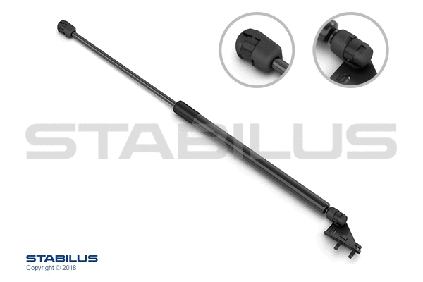 Bagažinės dujinė spyruoklė STABILUS 3379XT