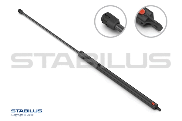 Variklio gaubto dujinė spyruoklė STABILUS 529393