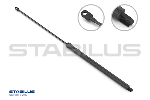 Variklio gaubto dujinė spyruoklė STABILUS 6203BA