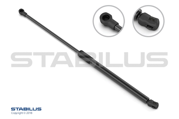 Bagažinės dujinė spyruoklė STABILUS 7628LW