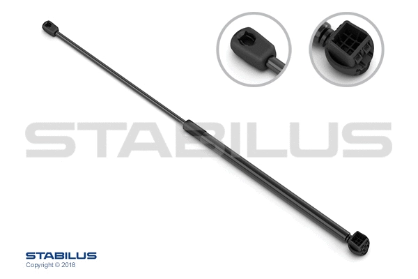 Variklio gaubto dujinė spyruoklė STABILUS 874029