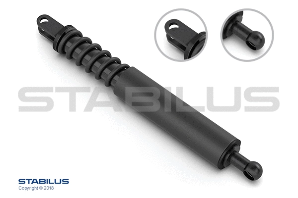 Bagažinės dujinė spyruoklė STABILUS 8889KR