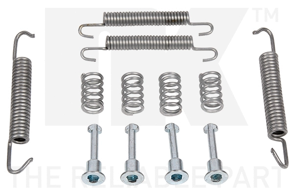 Stovėjimo stabdžių trinkelių priedų komplektas NK 7915621