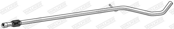 Išleidimo kolektorius WALKER 07648