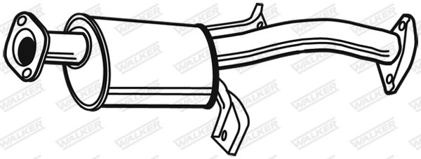 Vidurinis duslintuvas WALKER 22228