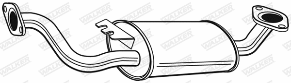 Vidurinis duslintuvas WALKER 22586