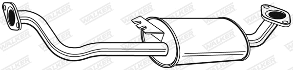 Vidurinis duslintuvas WALKER 22588