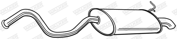 Galinis duslintuvas WALKER 22858