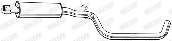 Vidurinis duslintuvas WALKER 22880