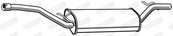 Galinis duslintuvas WALKER 23211