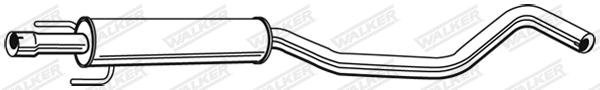 Vidurinis duslintuvas WALKER 23253