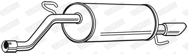 Galinis duslintuvas WALKER 23352
