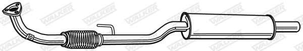 Priekinis duslintuvas WALKER 23359