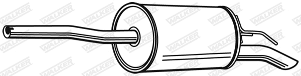 Galinis duslintuvas WALKER 23819