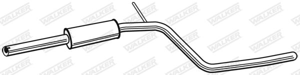 Vidurinis duslintuvas WALKER 24163
