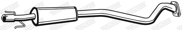 Vidurinis duslintuvas WALKER 72352