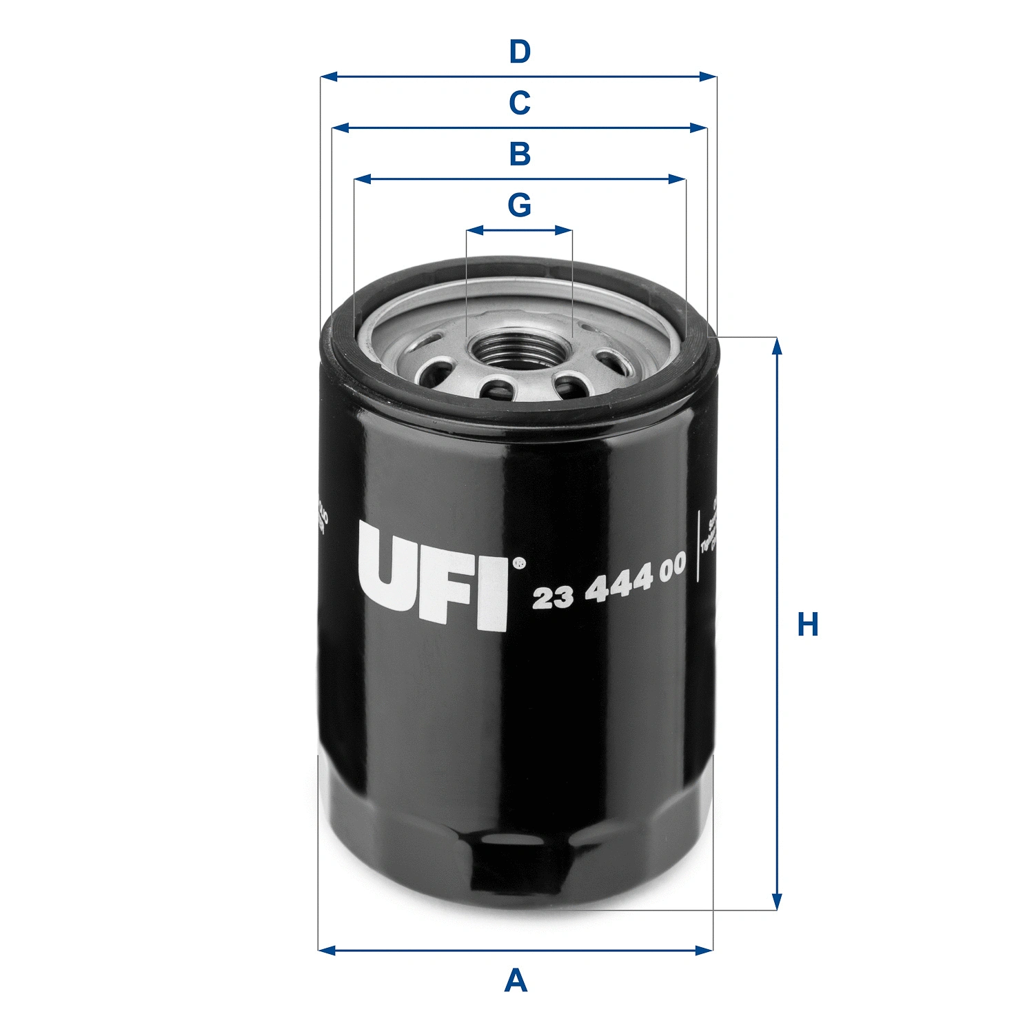 Alyvos filtras UFI 23.444.00