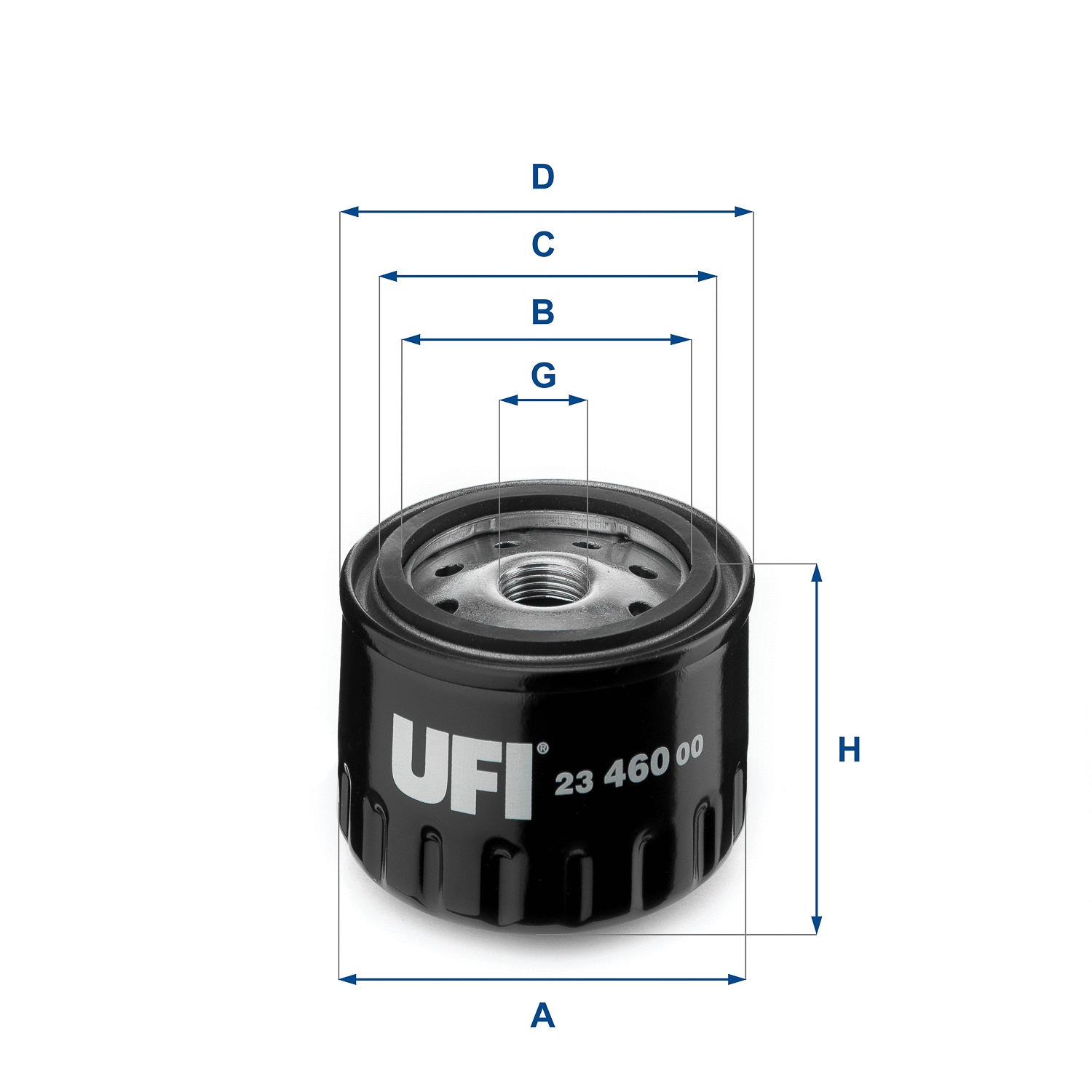 Alyvos filtras UFI 23.460.00