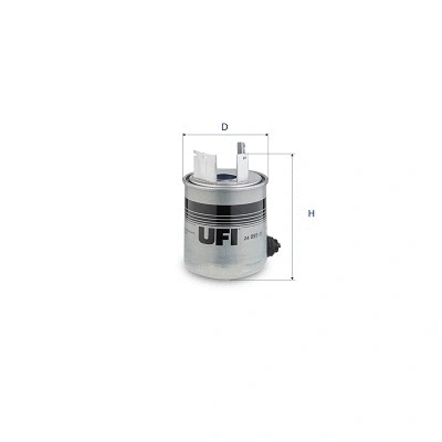 Kuro filtras UFI 24.095.07