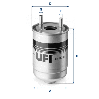 Kuro filtras UFI 24.113.00