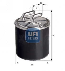 Kuro filtras UFI 24.126.00