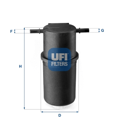 Kuro filtras UFI 24.144.00