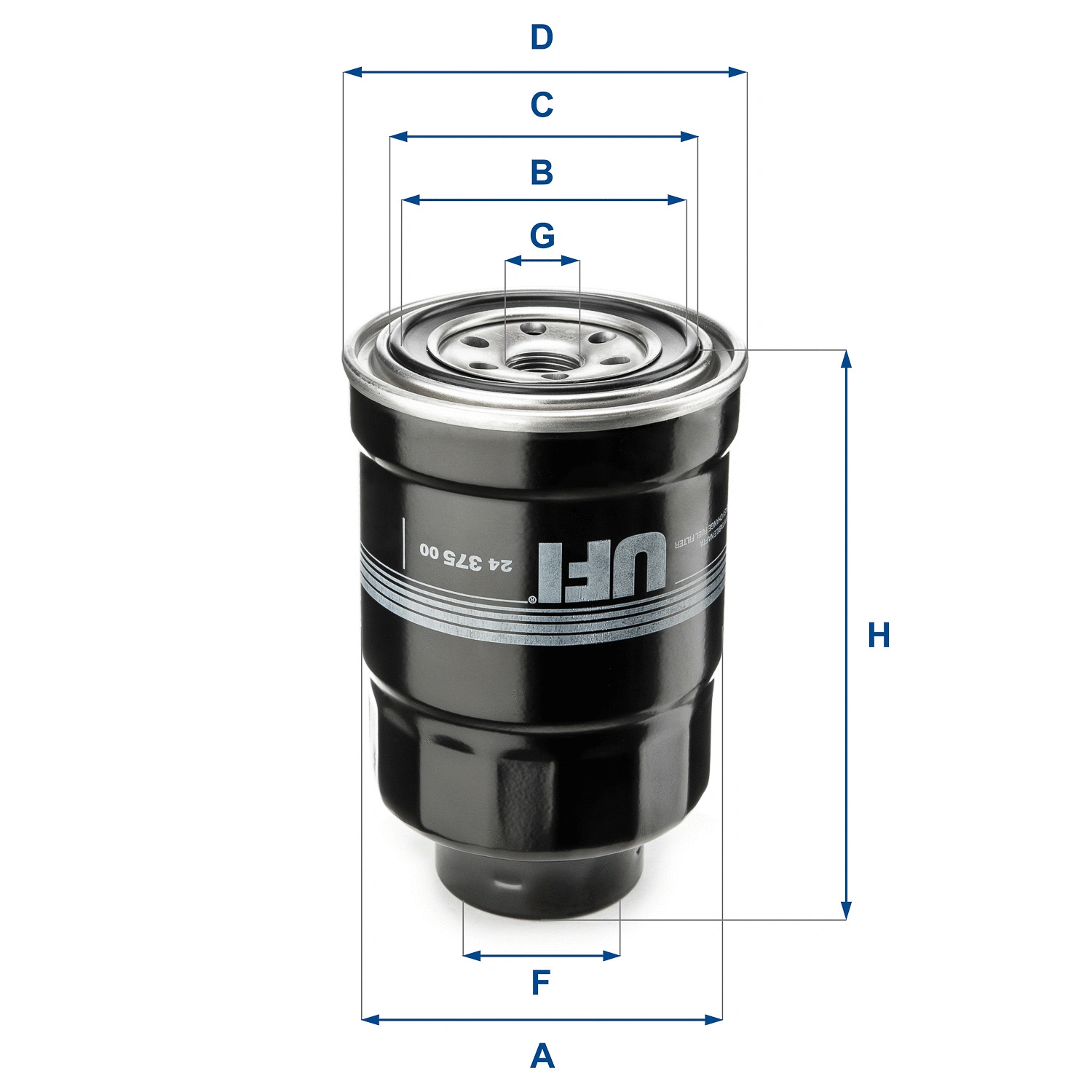 Kuro filtras UFI 24.375.00
