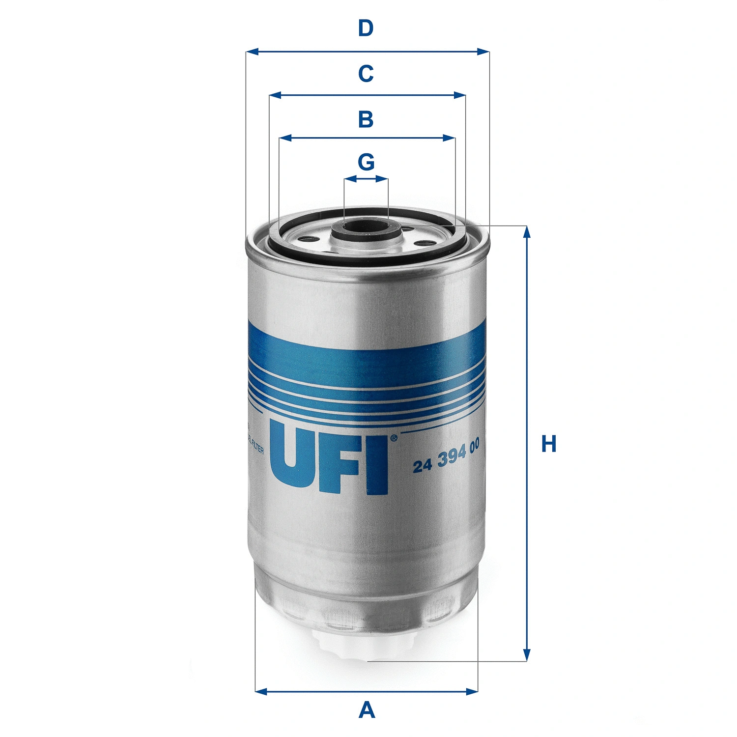 Kuro filtras UFI 24.394.00