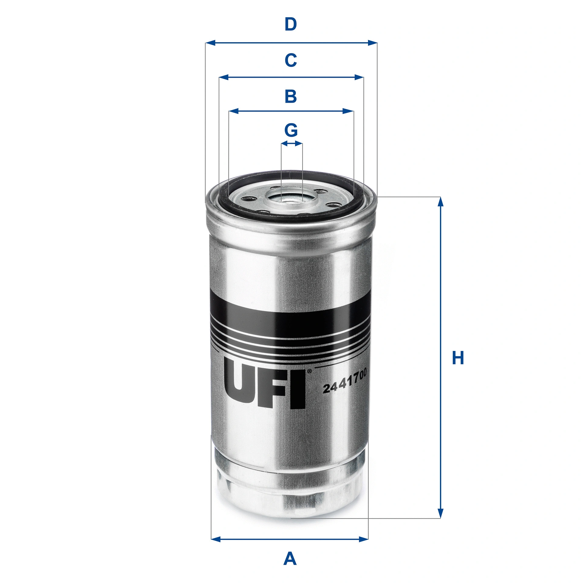Kuro filtras UFI 24.417.00
