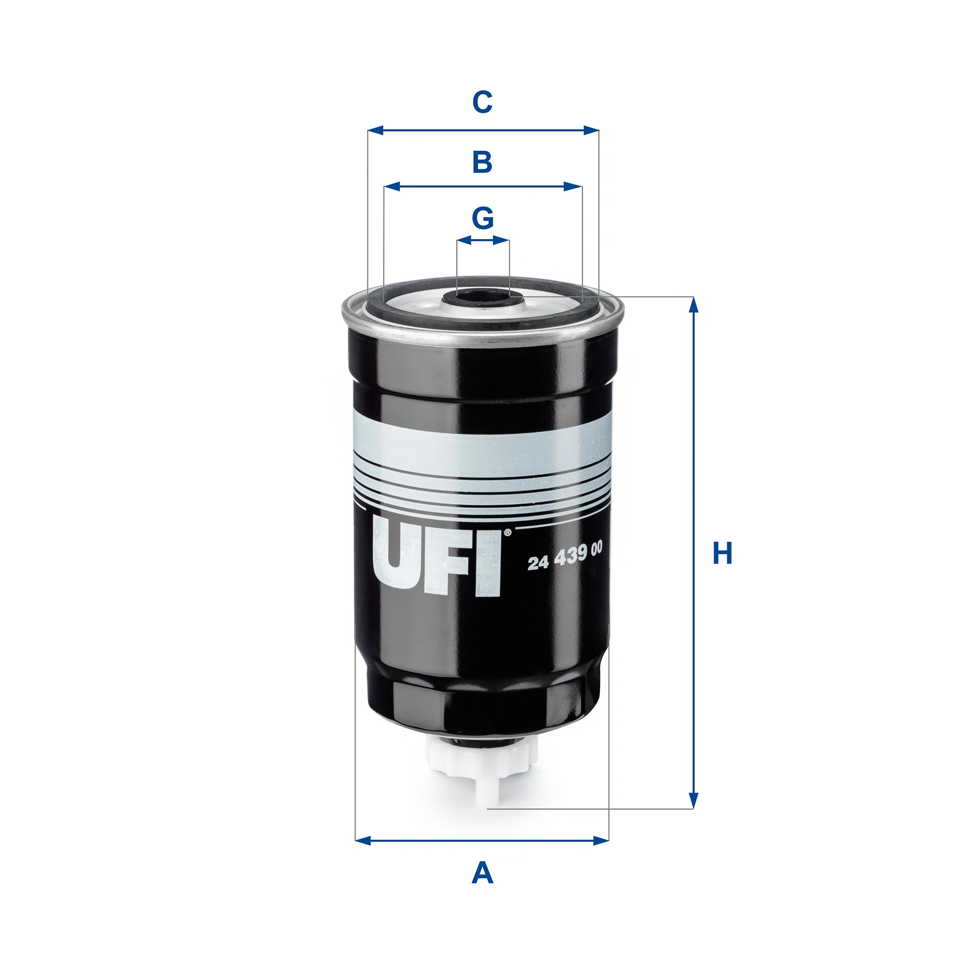 Kuro filtras UFI 24.439.00