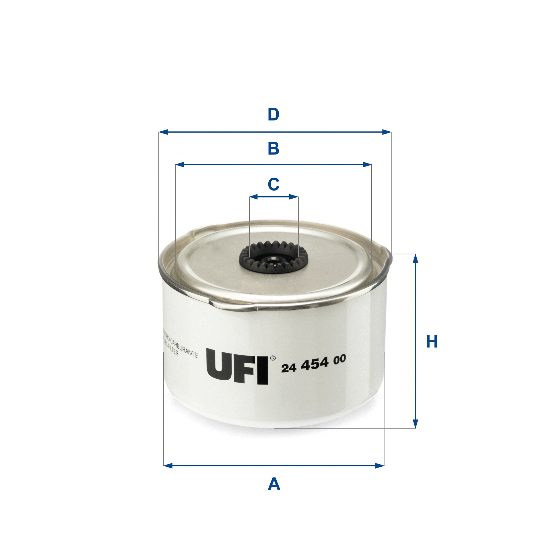Kuro filtras UFI 24.454.00