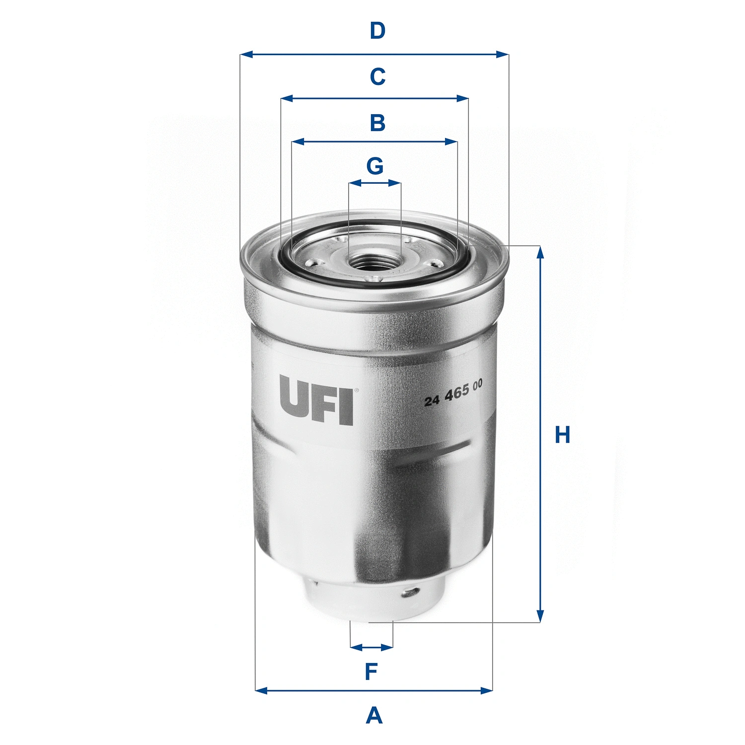 Kuro filtras UFI 24.465.00