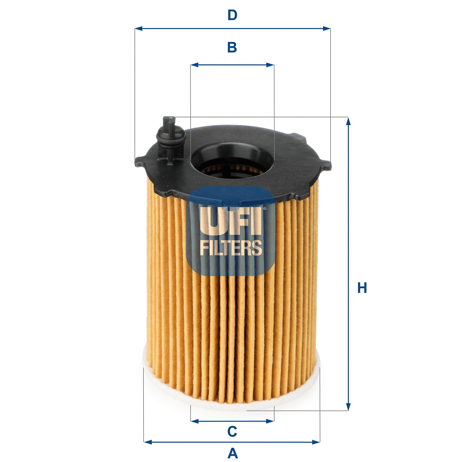 Alyvos filtras UFI 25.128.00