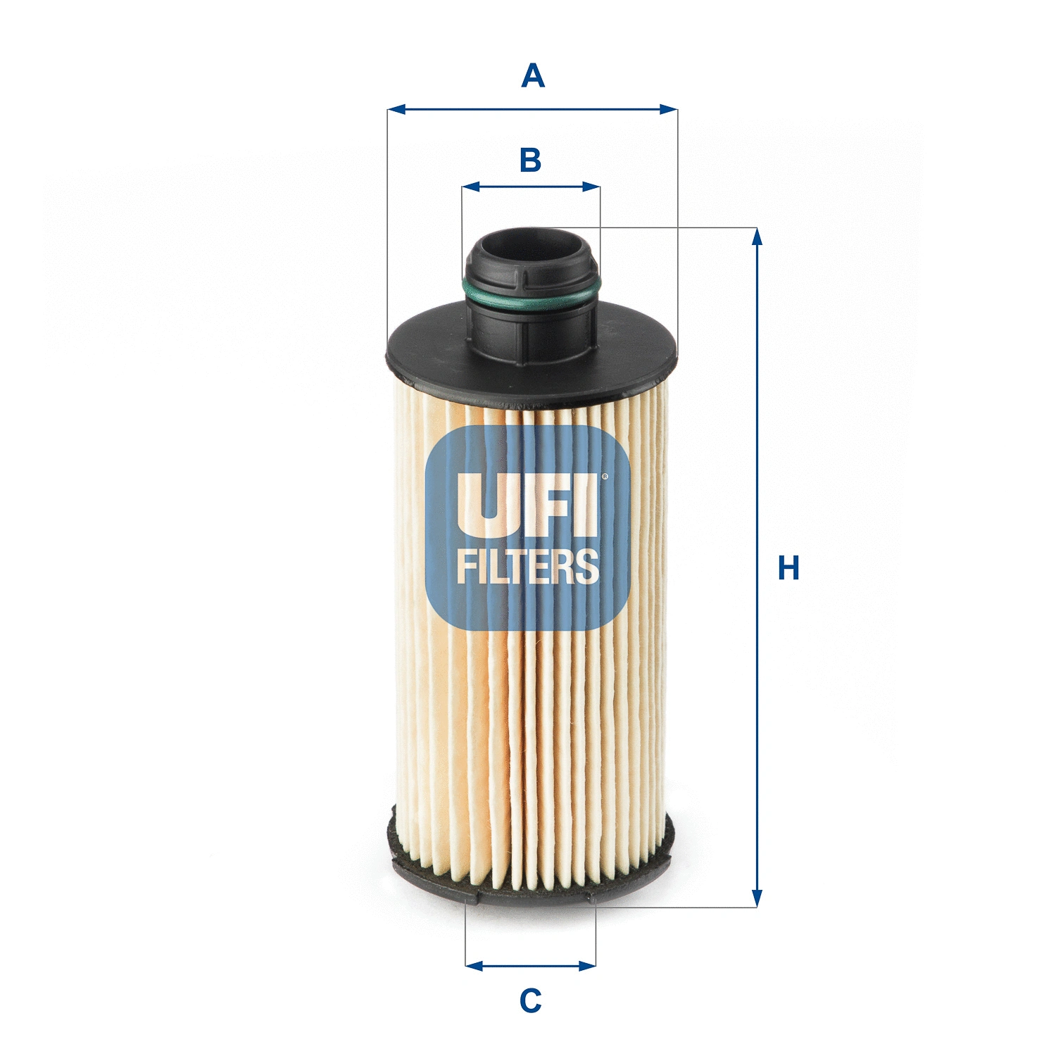 Alyvos filtras UFI 25.160.00