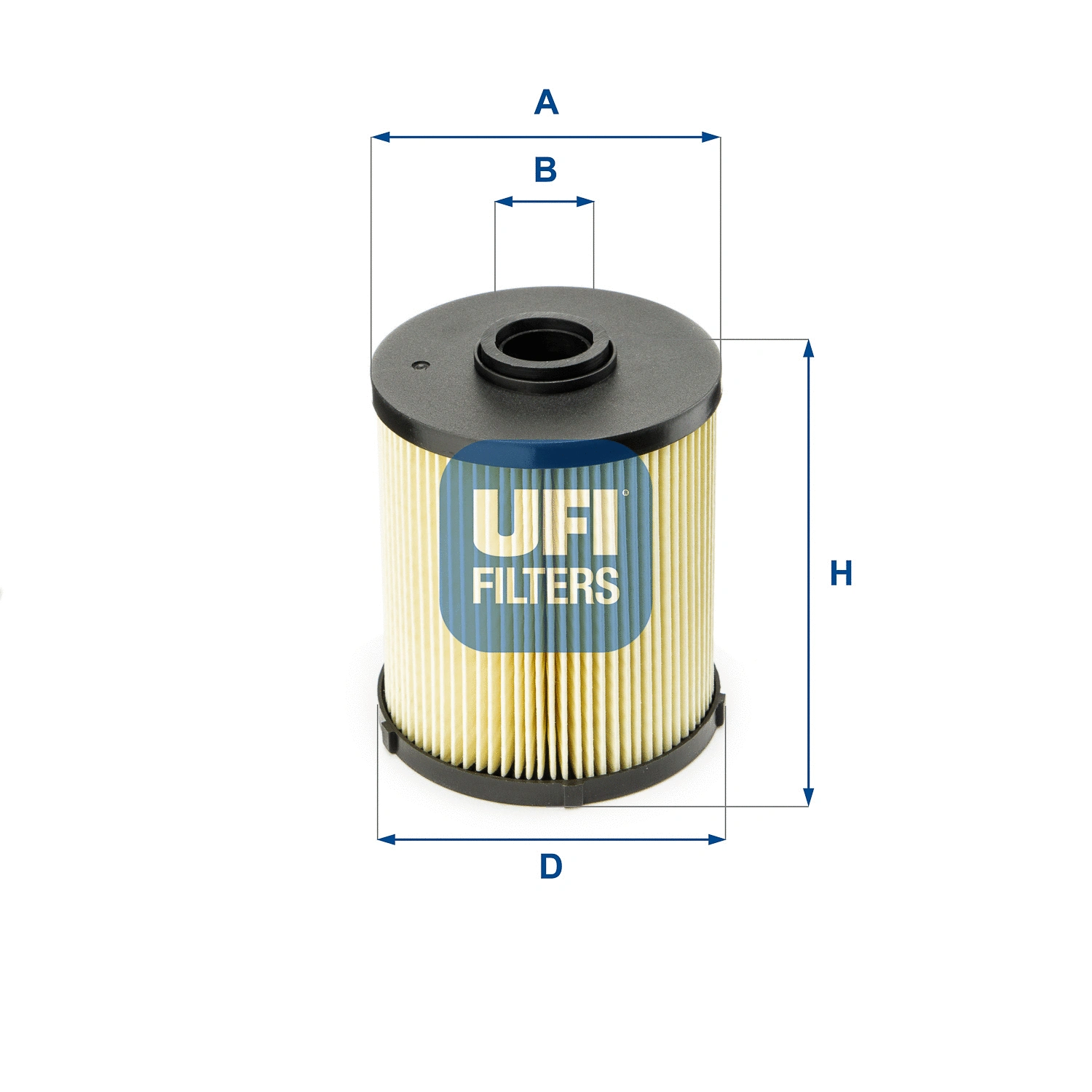 Kuro filtras UFI 26.006.00