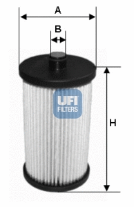 Kuro filtras UFI 26.057.00