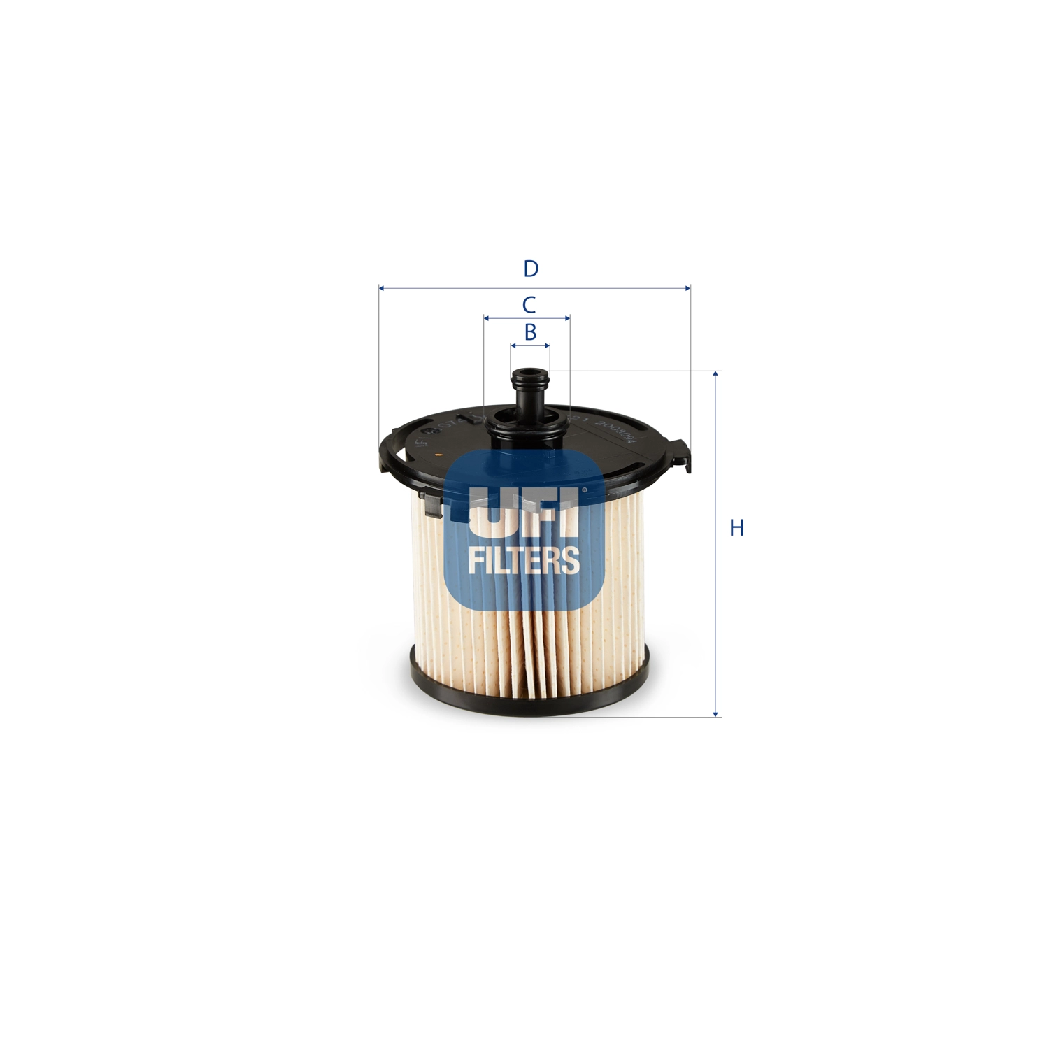 Kuro filtras UFI 26.074.00