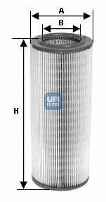 Oro filtras UFI 27.397.00