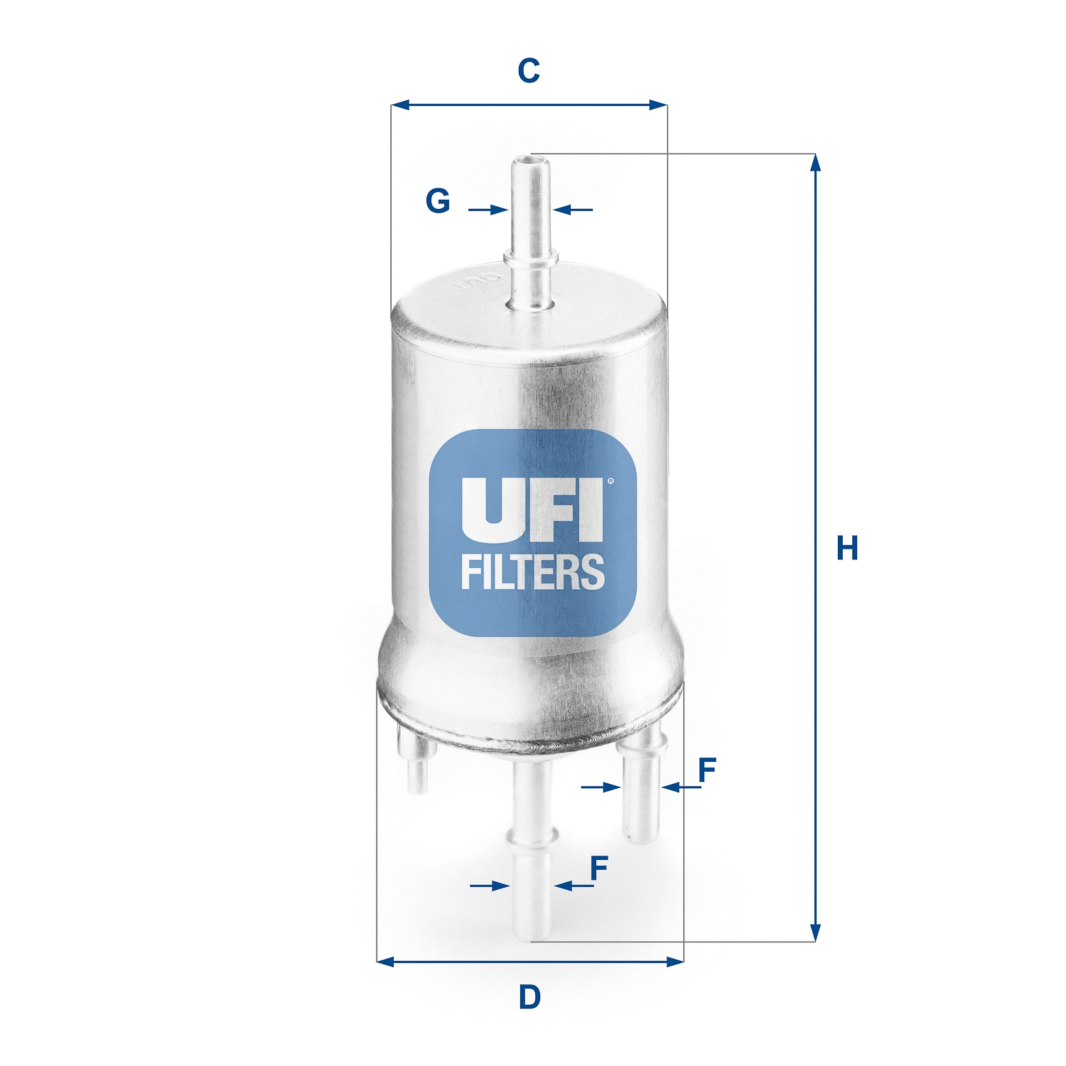 Kuro filtras UFI 31.832.00
