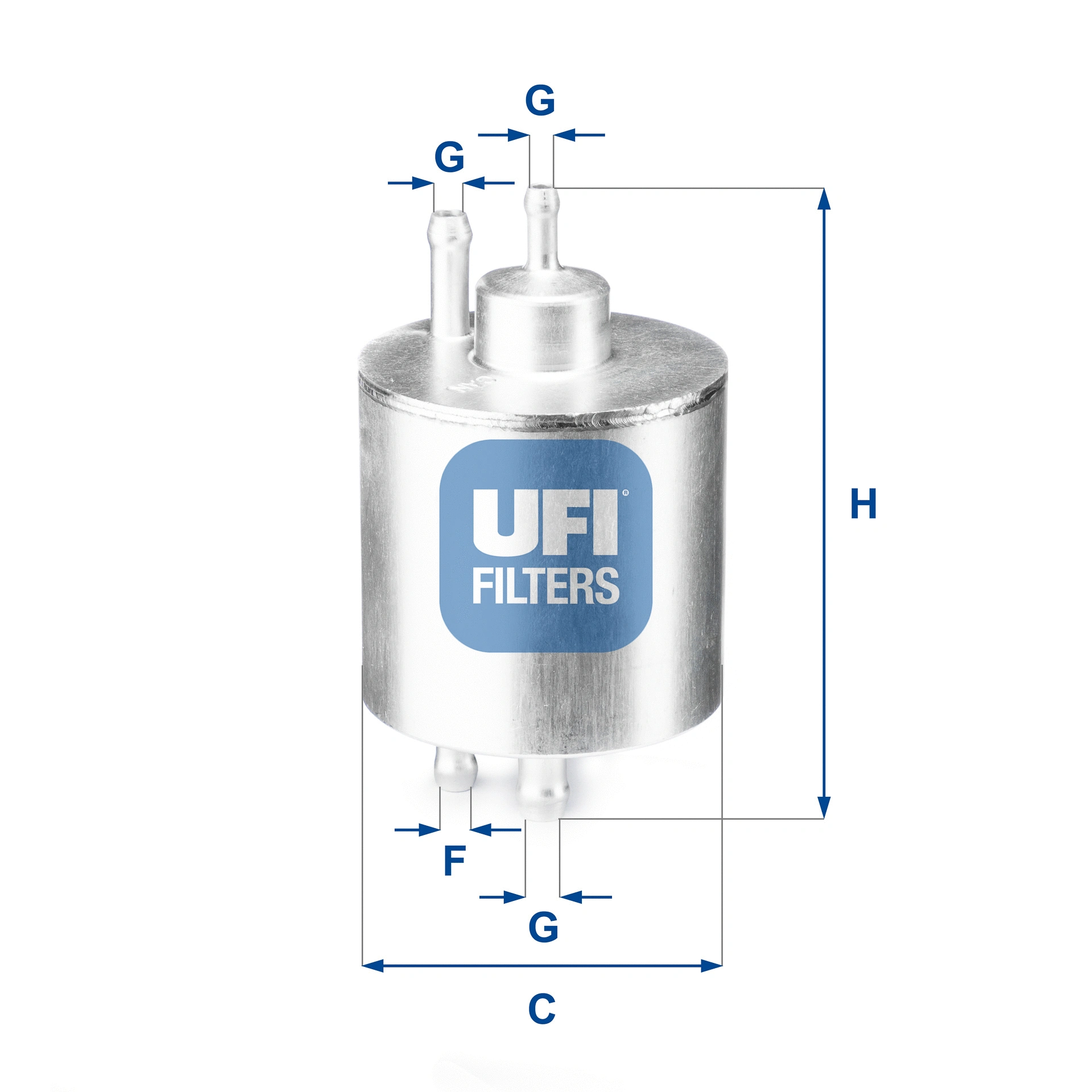 Kuro filtras UFI 31.834.00