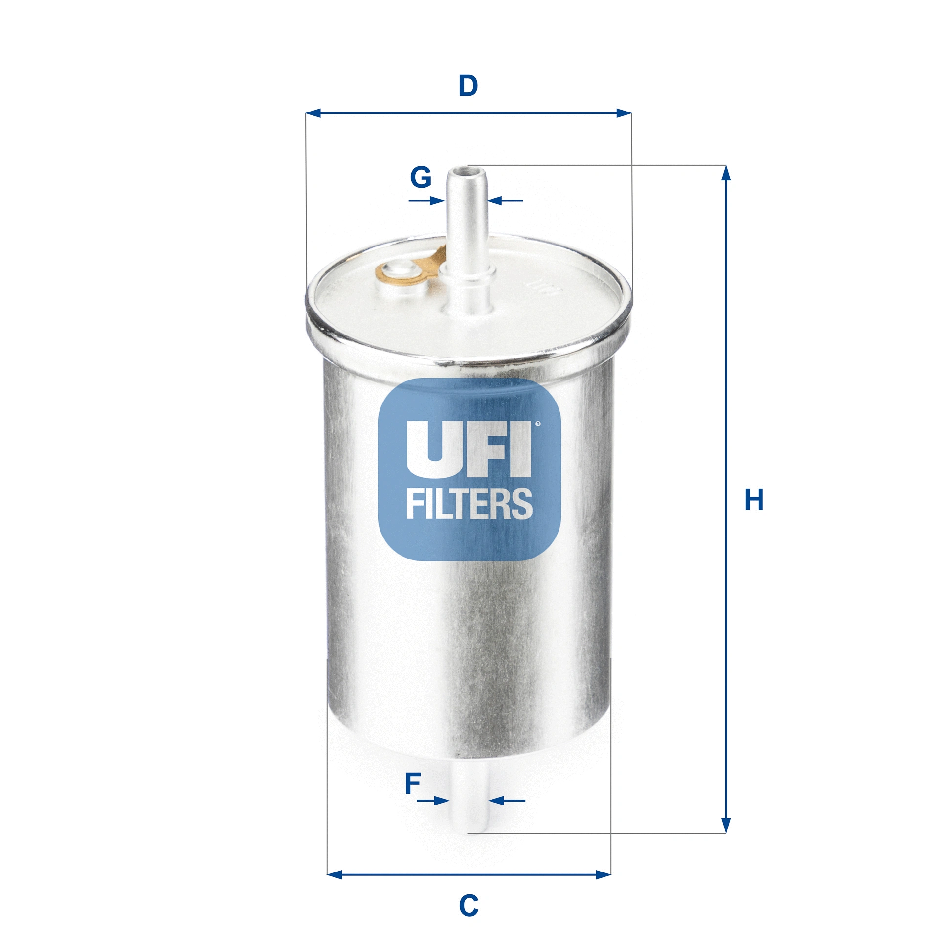 Kuro filtras UFI 31.835.00