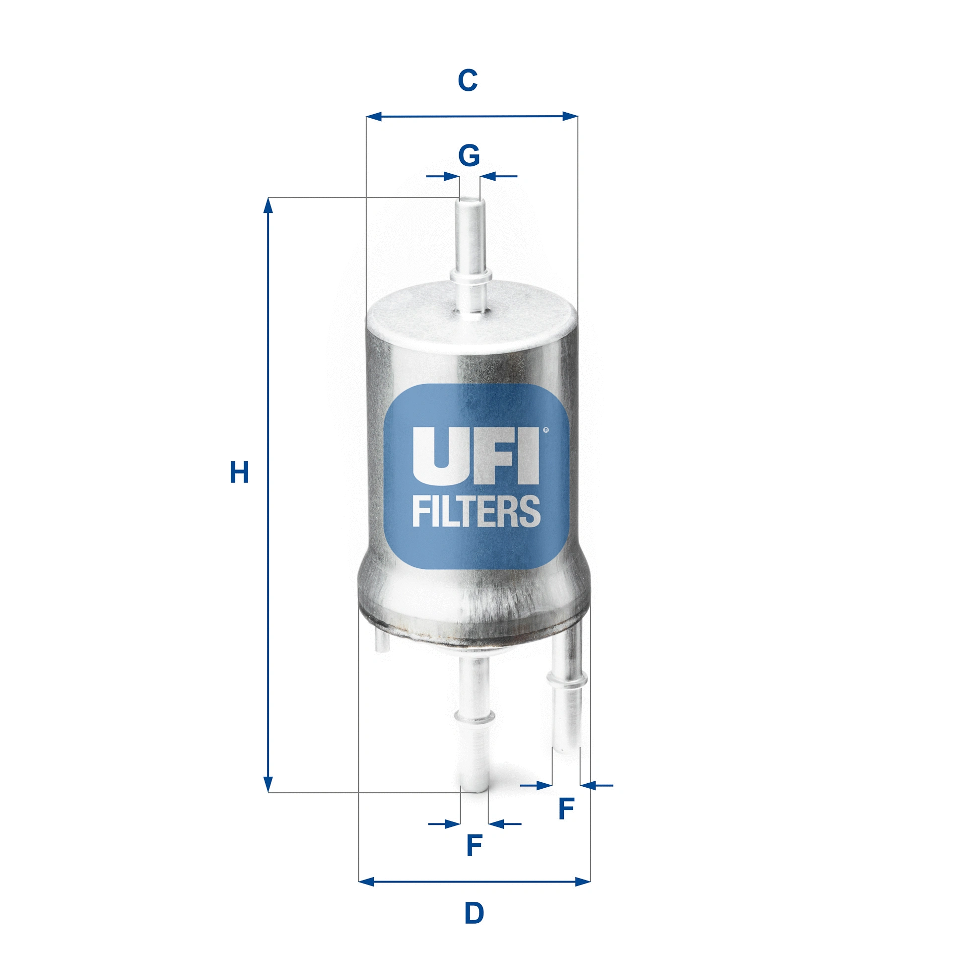Kuro filtras UFI 31.845.00