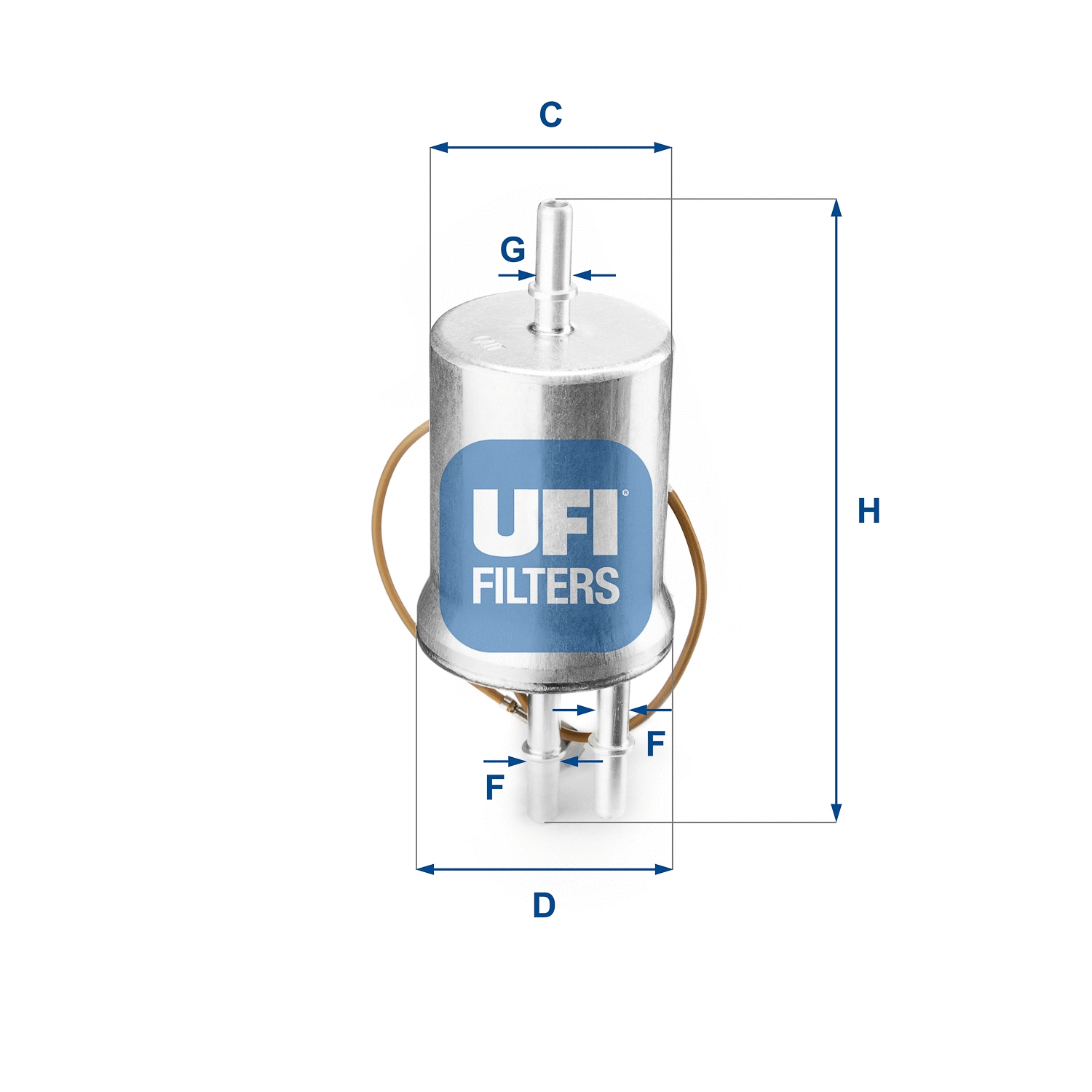 Kuro filtras UFI 31.853.00