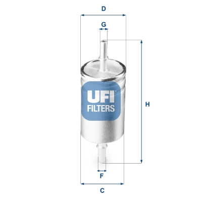 Kuro filtras UFI 31.941.00