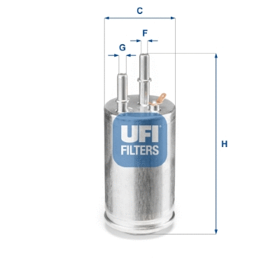 Kuro filtras UFI 31.951.00